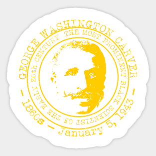 George Washington Carver Sticker